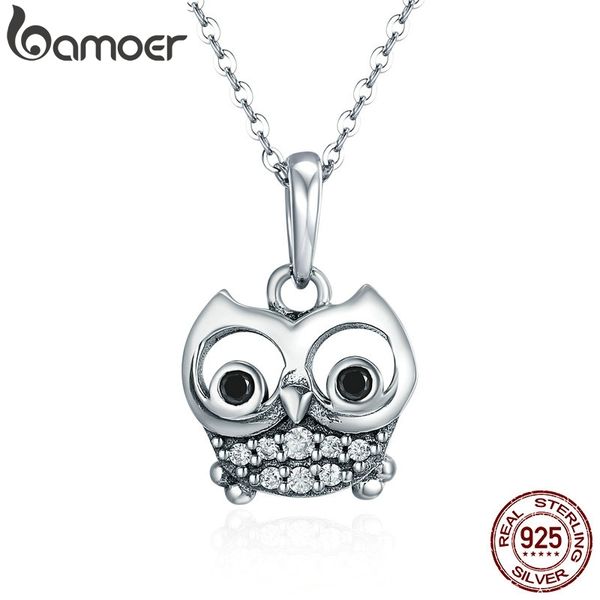 bamoer аутентичные 100% 925 стерлингового серебра животных cute owl ожерелье женщины ожерелье ювелирных изделий стерлингового серебра scc341, Silver
bamoer аутентичные 100% 925 стерлингового серебра животных cute owl ожерелье женщины ожерелье ювелирных изделий стерлингового серебра scc341, Silver