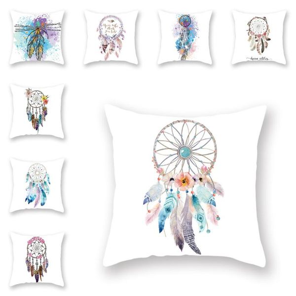 dreamcatcher print cushion case 45x45cm polyester peachskin cushion cover pillowcase living room home office car decoration
dreamcatcher print cushion case 45x45cm polyester peachskin cushion cover pillowcase living room home office car decoration