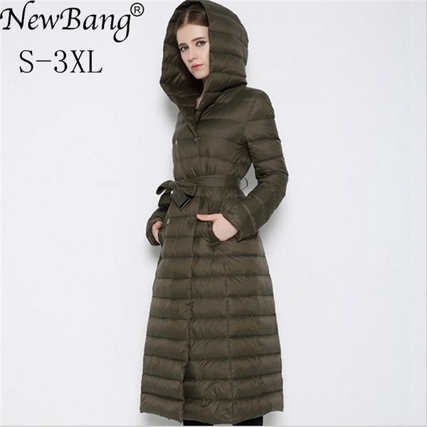 newbnag brand long down women duck down jacket winter coat woman feather warm slim windbreaker female hooded outerwear lj201021, Black
newbnag brand long down women duck down jacket winter coat woman feather warm slim windbreaker female hooded outerwear lj201021, Black