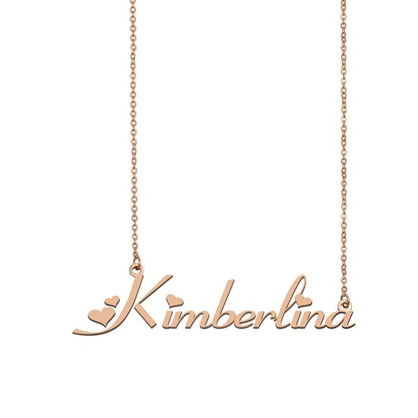 kimberlina name necklace custom nameplate pendant for women girls birthday gift kids friends jewelry 18k gold plated stainless steel, Silver
kimberlina name necklace custom nameplate pendant for women girls birthday gift kids friends jewelry 18k gold plated stainless steel, Silver