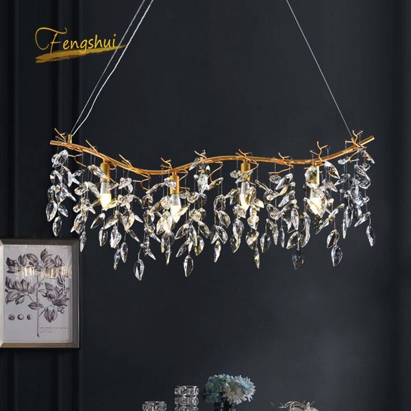 modern led crystal for living room luster chandelier l hall indoor decor restaurant nordic hanging lamp lighting pd55
modern led crystal for living room luster chandelier l hall indoor decor restaurant nordic hanging lamp lighting pd55