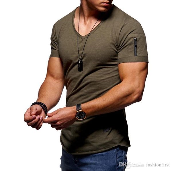 fashion plus summer mens clothing short with shipping size zipper shirts sports sleeved short wear clothes t tees uufcw, Black
fashion plus summer mens clothing short with shipping size zipper shirts sports sleeved short wear clothes t tees uufcw, Black