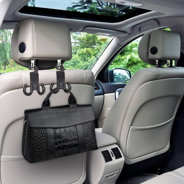 2pcs/pack car seat back headrest hanger hooks fastener clip interior accessories auto bags purse holder organizer home storage
2pcs/pack car seat back headrest hanger hooks fastener clip interior accessories auto bags purse holder organizer home storage