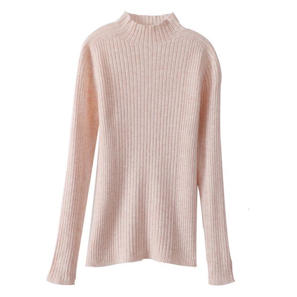 2021 new half of the neck high female elastic pullover thin cashmere cotton women's solid sweater ztxr, White;black
2021 new half of the neck high female elastic pullover thin cashmere cotton women's solid sweater ztxr, White;black