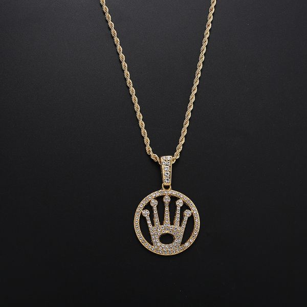 luxury amazon alloy crown pendant necklace european and american trend diamond long jewelry pendant fashion design, Silver
luxury amazon alloy crown pendant necklace european and american trend diamond long jewelry pendant fashion design, Silver