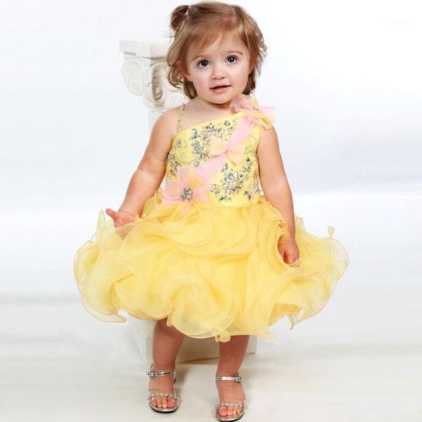 girl's dresses vestido de fiesta boda one shoulder style flower girl with bows ruffles organza short toddler party birthday gown1, Red;yellow
girl's dresses vestido de fiesta boda one shoulder style flower girl with bows ruffles organza short toddler party birthday gown1, Red;yellow