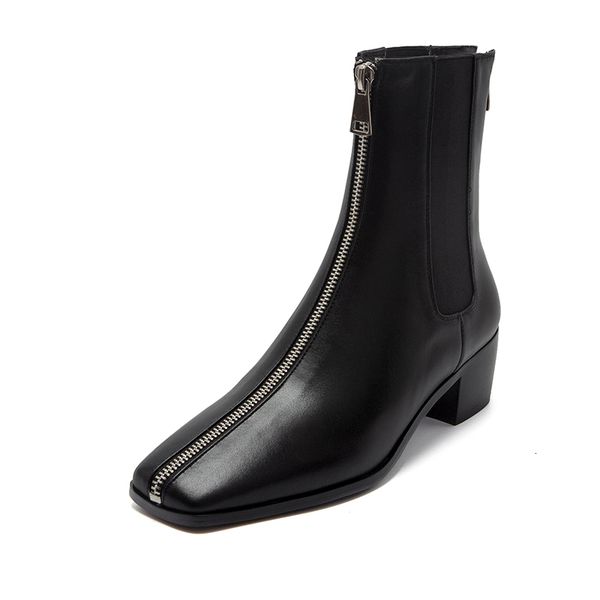 2021 new genuine leather women's ankle boots fashion autumn winter 4.5cm high heels for women party casual shoes woman 9hp8, Black
2021 new genuine leather women's ankle boots fashion autumn winter 4.5cm high heels for women party casual shoes woman 9hp8, Black