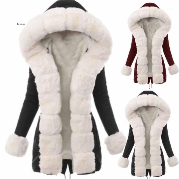 women's fur & faux winter women long cotton coat jacket thick plush wool female hairy overcoat fluffy warm outerwear plus size1, Black
women's fur & faux winter women long cotton coat jacket thick plush wool female hairy overcoat fluffy warm outerwear plus size1, Black