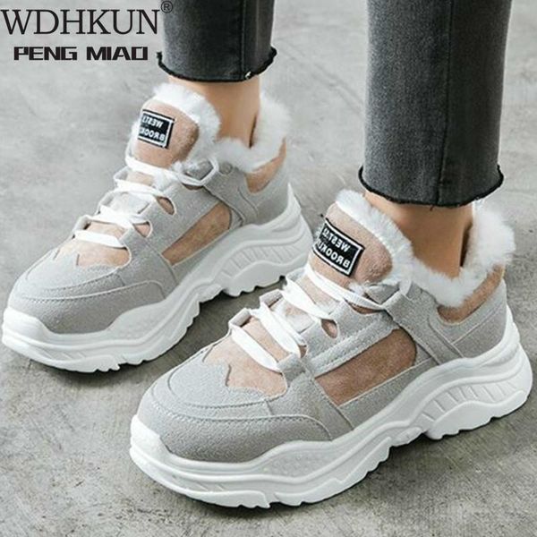 2020 classic suede women winter sneakers warm fur plush insole ankle boots women shoes lace-up shoes woman n5, Black
2020 classic suede women winter sneakers warm fur plush insole ankle boots women shoes lace-up shoes woman n5, Black
