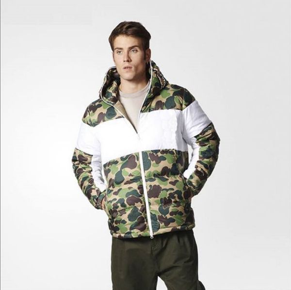 men's cotton coat 20fw winter fashion camouflage print 3 stripe warm jacket trend letter leaf print men's jacket size s-2xl, Black
men's cotton coat 20fw winter fashion camouflage print 3 stripe warm jacket trend letter leaf print men's jacket size s-2xl, Black