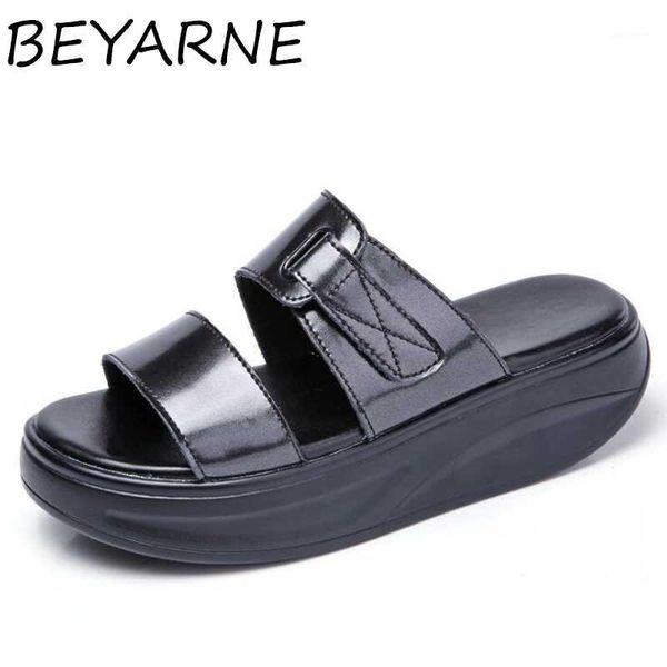 beyarne summer women slides flat platform quality thick bottom fashion gold leather slippers women solid outdoors ladies slipper1, Black
beyarne summer women slides flat platform quality thick bottom fashion gold leather slippers women solid outdoors ladies slipper1, Black