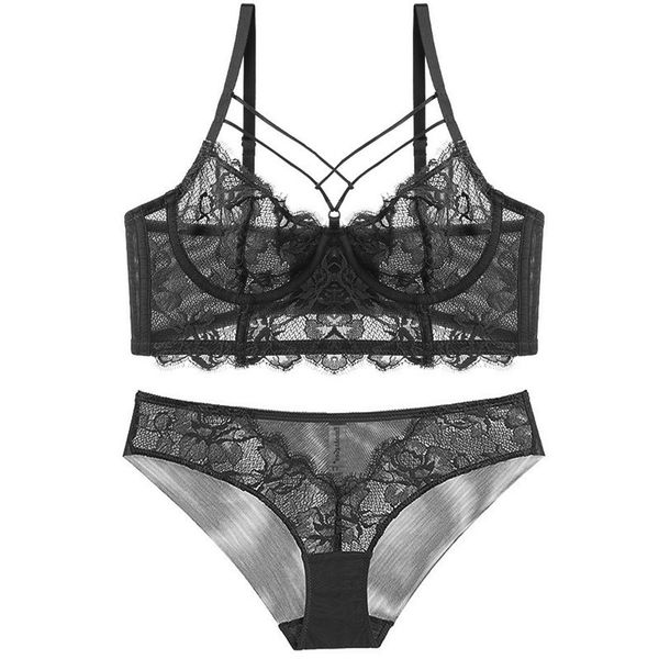 new gathered lace set breathable cotton pad bra front shoulder strap cross underwear, Red;black
new gathered lace set breathable cotton pad bra front shoulder strap cross underwear, Red;black