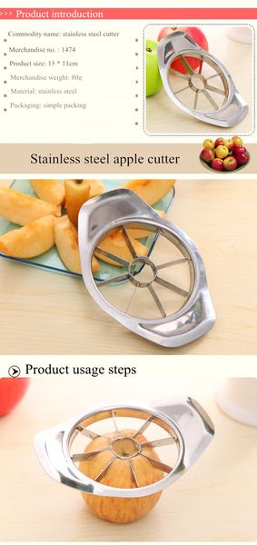 stainless steel fruit cutter apple knife slicer cutting corer cooking vegetable tools chopper kitchen gadgets and accessories bbypmx
stainless steel fruit cutter apple knife slicer cutting corer cooking vegetable tools chopper kitchen gadgets and accessories bbypmx