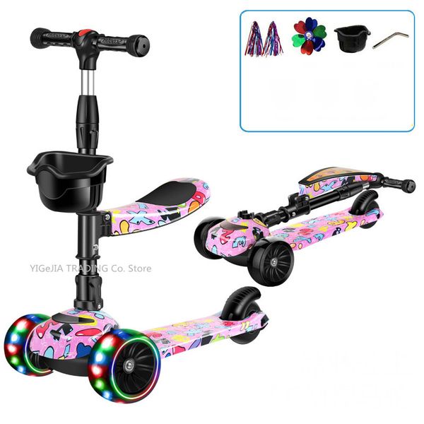 kick scooter for 1-10ages kids, 4 grade height adjustable scooter with 5cm widen wheels, 3-in-1 foldable kick
kick scooter for 1-10ages kids, 4 grade height adjustable scooter with 5cm widen wheels, 3-in-1 foldable kick