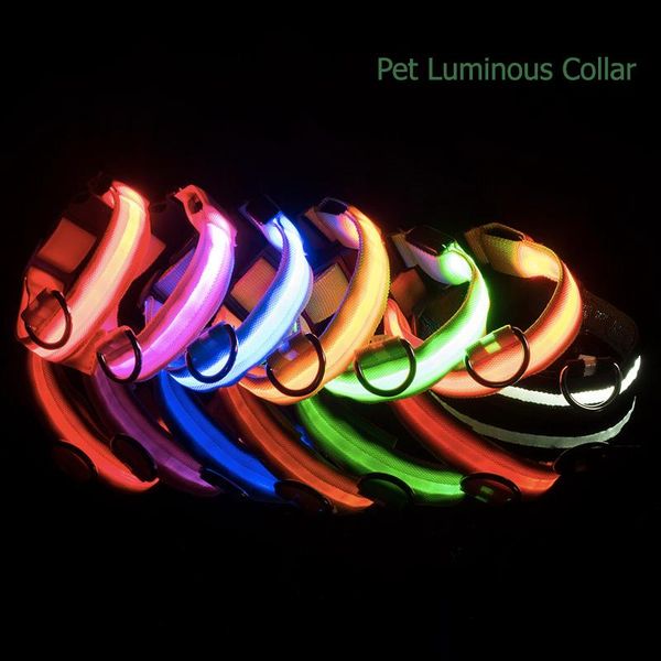 adjustable anti-lost led pet dog collar night safety flashing glow in the dark dog leash dogs luminous fluorescent collars glow
adjustable anti-lost led pet dog collar night safety flashing glow in the dark dog leash dogs luminous fluorescent collars glow