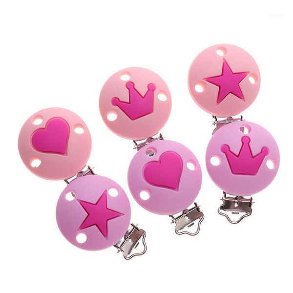 pacifier holders&clips# 10pc silicone round star crown teether clips bpa baby chain holder soother teething nursing chewing jewelry cla
pacifier holders&clips# 10pc silicone round star crown teether clips bpa baby chain holder soother teething nursing chewing jewelry cla