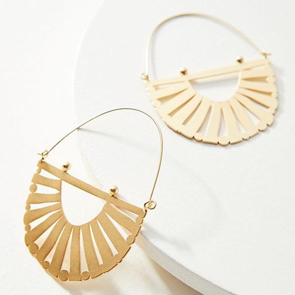 new style ladies' popular korean european and american glossy high-grade copper hand-polished rattan woven earrings, Silver
new style ladies' popular korean european and american glossy high-grade copper hand-polished rattan woven earrings, Silver