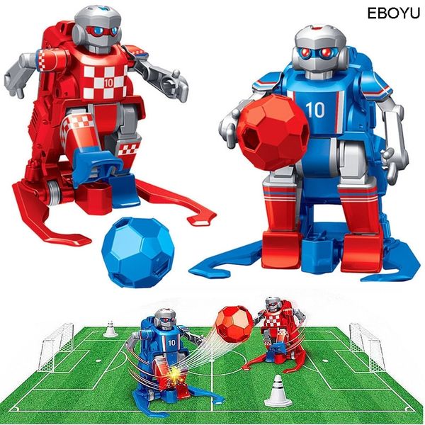 2pcs * eboyu jt8811/jt8911 2.4ghz rc football robot toy wireless remote control two soccer robots game toys for kids family y200413
2pcs * eboyu jt8811/jt8911 2.4ghz rc football robot toy wireless remote control two soccer robots game toys for kids family y200413