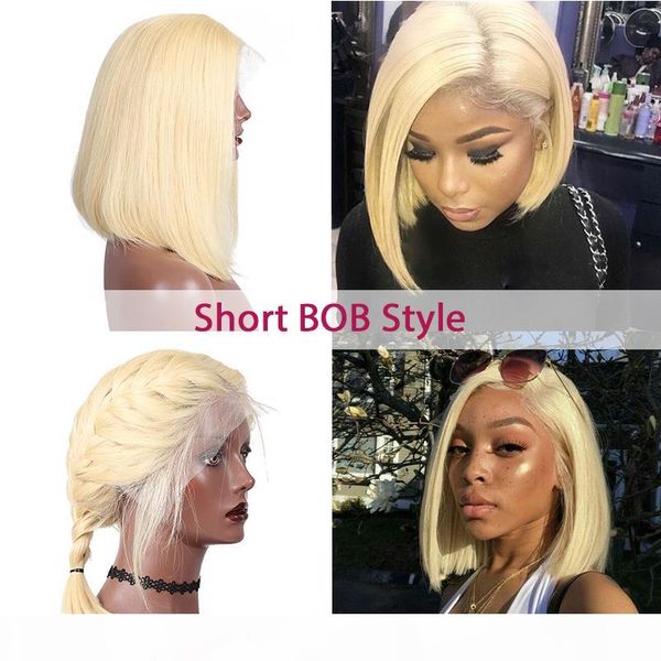 13x6 blonde lace frontal wigsl brazilian 613 short bob lace frontal human hair wig transparent lace frontal, Black;brown
13x6 blonde lace frontal wigsl brazilian 613 short bob lace frontal human hair wig transparent lace frontal, Black;brown