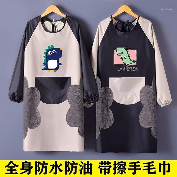 waterproof oil-proof double-decked apron with sleeved korean version cute cartoon hooded household cooking clothes custom-made1
waterproof oil-proof double-decked apron with sleeved korean version cute cartoon hooded household cooking clothes custom-made1
