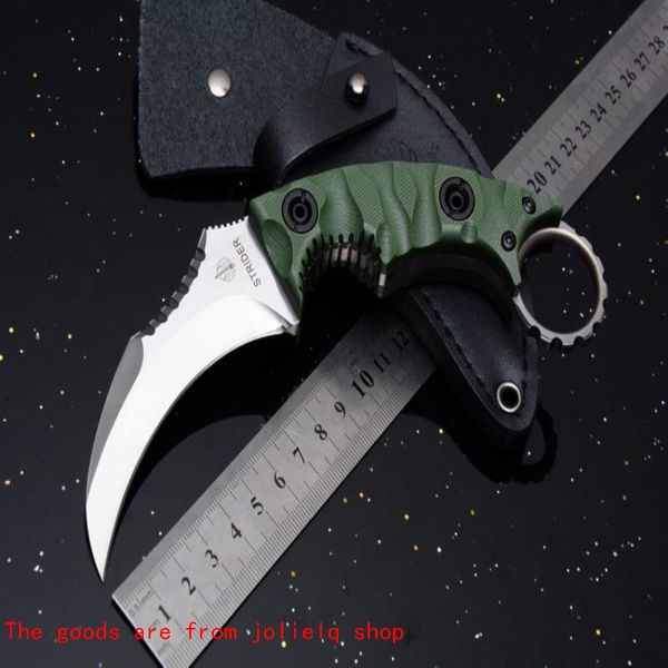 оборонительный d2 karambit нож прямо новый выживание страйный лезвие g10 ручка открытый тактический кемпинг охотничий карманный нож с кожаны
оборонительный d2 karambit нож прямо новый выживание страйный лезвие g10 ручка открытый тактический кемпинг охотничий карманный нож с кожаны