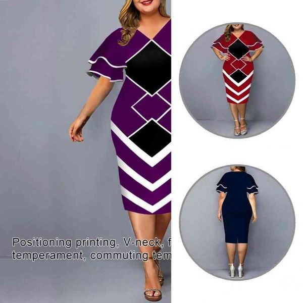 Women V Neck Formal Mid-calf Dress Elegant Autumn Dress Slim For Office, Black;gray
Women V Neck Formal Mid-calf Dress Elegant Autumn Dress Slim For Office, Black;gray