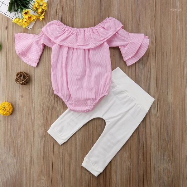 clothing sets 2021 fall autumn 0-24m toddler baby girls 2pcs set pink striped ruffled neck flared half sleeve bodysuit+ripped white pants1
clothing sets 2021 fall autumn 0-24m toddler baby girls 2pcs set pink striped ruffled neck flared half sleeve bodysuit+ripped white pants1
