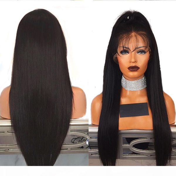 9a pre plucked lace front ponytail wigs with baby hair 13x6 deep part brazilian virgin silky straight human hair wigs for black women, Black;brown
9a pre plucked lace front ponytail wigs with baby hair 13x6 deep part brazilian virgin silky straight human hair wigs for black women, Black;brown