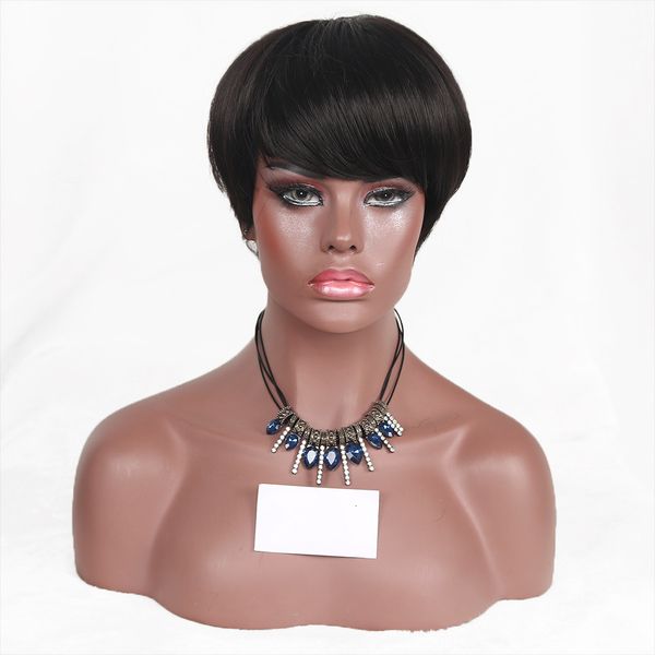 short bob wig with side bangs for women synthetic bob wigs black ombre brown natural wig for party daily use cool style, Black;brown
short bob wig with side bangs for women synthetic bob wigs black ombre brown natural wig for party daily use cool style, Black;brown