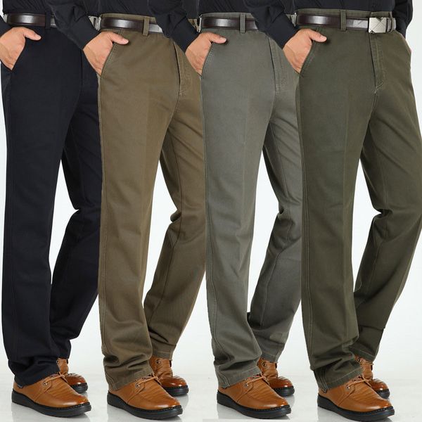 thick male winter casual with high waist loose middle-aged straight wild cotton non-iron pants li4t, White;black
thick male winter casual with high waist loose middle-aged straight wild cotton non-iron pants li4t, White;black
