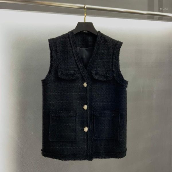 2021 new ladies fashion sleeveless casual lace vest jacket 09071, Black;white
2021 new ladies fashion sleeveless casual lace vest jacket 09071, Black;white