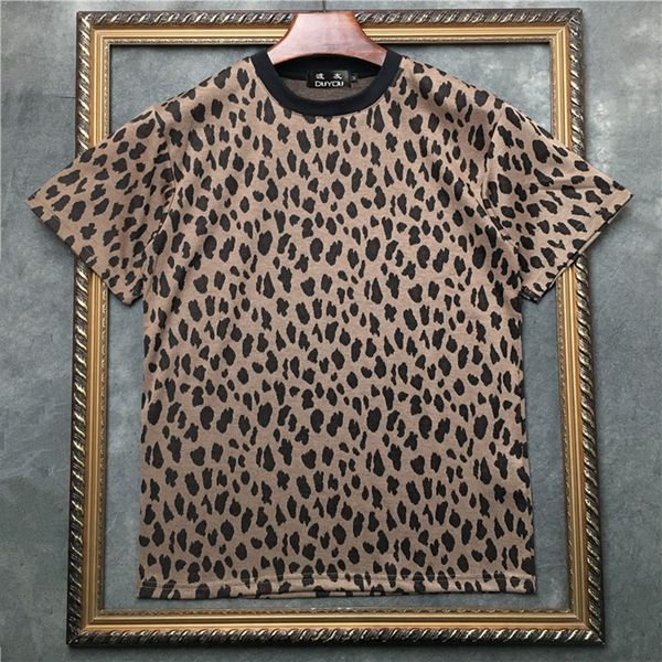 men's short-sleeved t-shirt covered with leopard prints women shirts|streetwear 2191001556 spj3, White;black
men's short-sleeved t-shirt covered with leopard prints women shirts|streetwear 2191001556 spj3, White;black