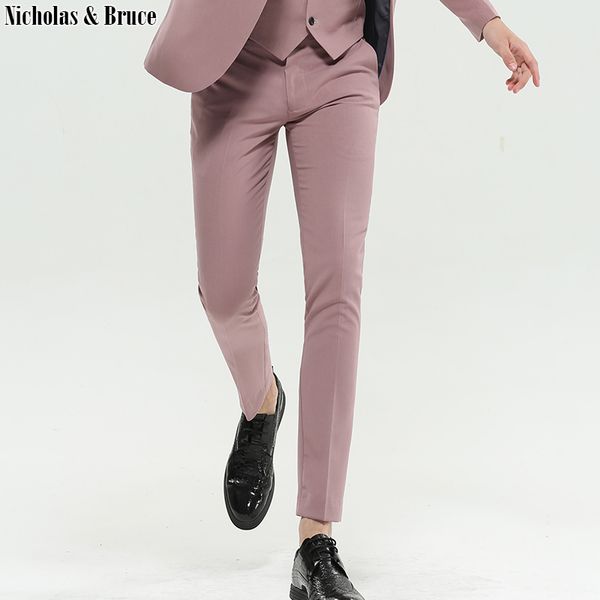 n&b men dress pants slim fit mens pink dress pants formal business trousers 2020 male ankle-length pant classic suit pant xk11, White;black
n&b men dress pants slim fit mens pink dress pants formal business trousers 2020 male ankle-length pant classic suit pant xk11, White;black