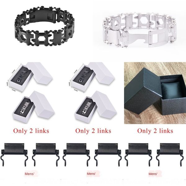 Outdoor 29 In 1 Multifunctional Stainless Wearable Watch Outdoor Survival Bracelet Watch Bracelet Tool 5zolp