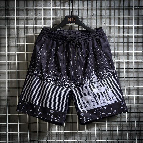 summer new casual shorts men streetwear comfortable hip hop loose shorts men's fashion printing short pants trendy male1, White;black
summer new casual shorts men streetwear comfortable hip hop loose shorts men's fashion printing short pants trendy male1, White;black