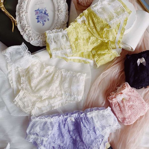 underwear lace student girl middle waist breathable new sweet briefs solid color fungus flash, Black;white
underwear lace student girl middle waist breathable new sweet briefs solid color fungus flash, Black;white