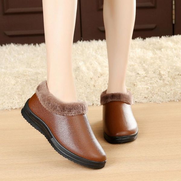boots lady lazy shoes winter women home soft bottom ankle plus velvet cotton waterproof anti-ski zapatos mujer, Black
boots lady lazy shoes winter women home soft bottom ankle plus velvet cotton waterproof anti-ski zapatos mujer, Black