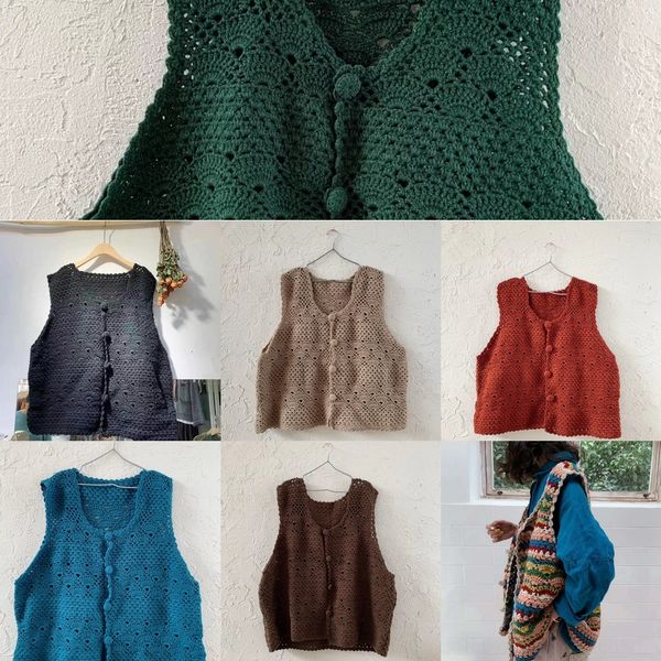 olwze versatile bear girl autumn forest series forest girl 2020 knitwear knitwearhand hook beautiful style knitted vest multi color 6gdlp, White;black
olwze versatile bear girl autumn forest series forest girl 2020 knitwear knitwearhand hook beautiful style knitted vest multi color 6gdlp, White;black