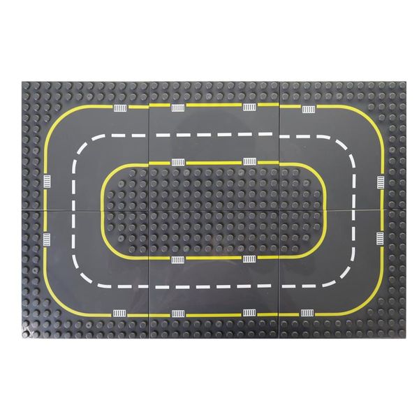 large particles city road street base plate straight curve diy building blocks sets duplo baseplate baseboard bricks kids toys wmtafd
large particles city road street base plate straight curve diy building blocks sets duplo baseplate baseboard bricks kids toys wmtafd