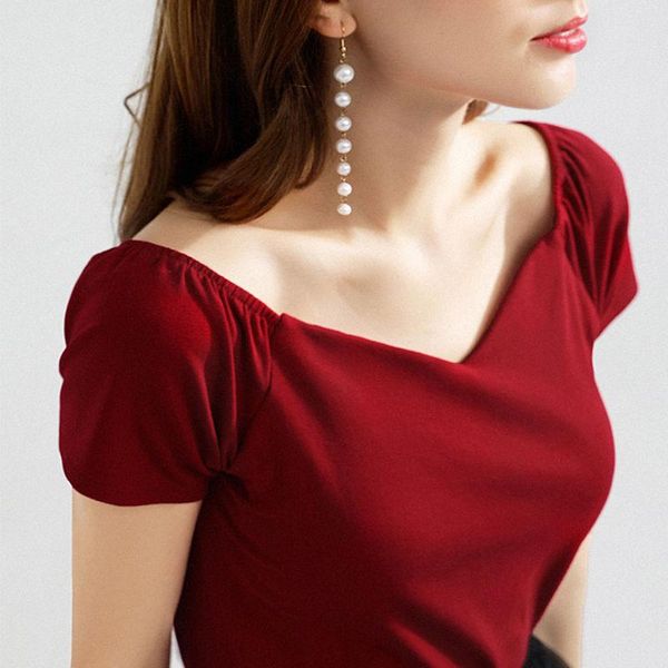 women's blouses & shirts fashion women spring summer style cotton casual short sleeve v-neck solid loose df3492, White
women's blouses & shirts fashion women spring summer style cotton casual short sleeve v-neck solid loose df3492, White