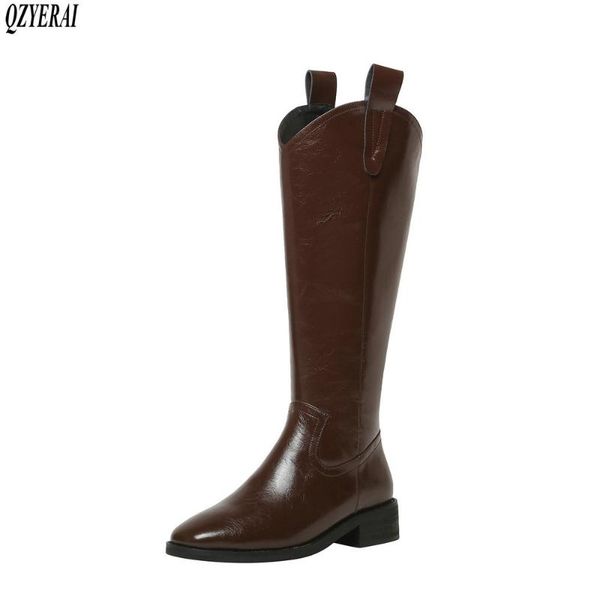 new arrival winter women boots natural genuine leather motorcycle boots western glossy fashion female snow cowhide, Black
new arrival winter women boots natural genuine leather motorcycle boots western glossy fashion female snow cowhide, Black