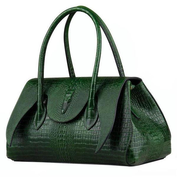 luofeihua 2020 new high-end crocodile leather handbag handbag fashion large capacity
luofeihua 2020 new high-end crocodile leather handbag handbag fashion large capacity