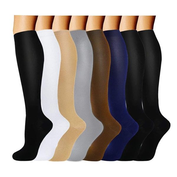 men's socks 8 pairs brede kalf compressie sports medias breathable and windproof comfortable fabric stockings skarpetki, Black
men's socks 8 pairs brede kalf compressie sports medias breathable and windproof comfortable fabric stockings skarpetki, Black