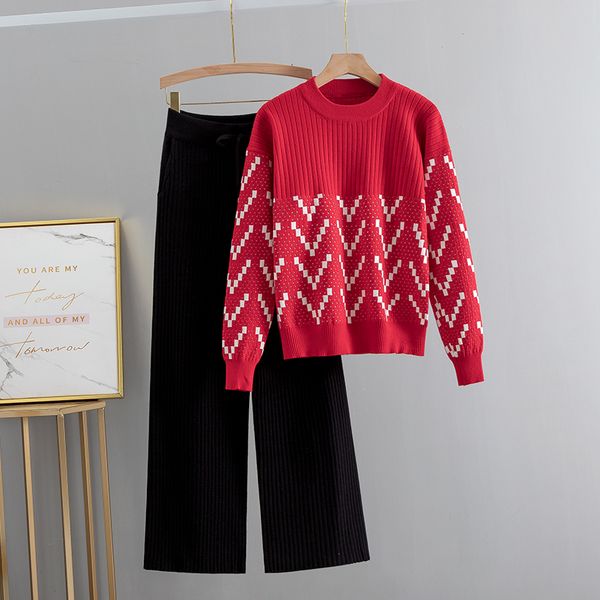 2021 new euro style knitted drape wide-leg pant suit two piece sets winterthick warm women sweater tracksuits long straight pants yj0z, White
2021 new euro style knitted drape wide-leg pant suit two piece sets winterthick warm women sweater tracksuits long straight pants yj0z, White