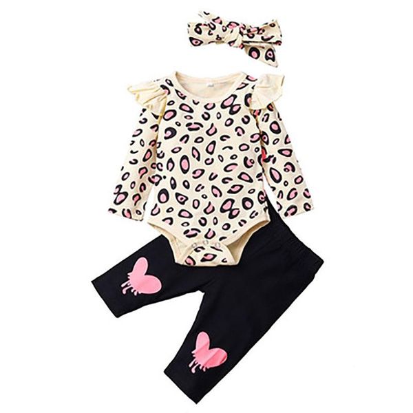 newborn baby jumpsuits pink heart leopard printed footless romper pants headbands 3 pcs outfits for infant girls 0-18m c0060, White
newborn baby jumpsuits pink heart leopard printed footless romper pants headbands 3 pcs outfits for infant girls 0-18m c0060, White