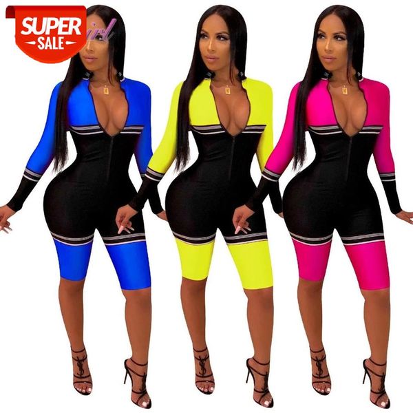 women jogging casual color patchwork long sleeve zipper up bodycon jumpsuits outfit night party rompers overalls soprt tracksuit #1j8k, Black;white
women jogging casual color patchwork long sleeve zipper up bodycon jumpsuits outfit night party rompers overalls soprt tracksuit #1j8k, Black;white