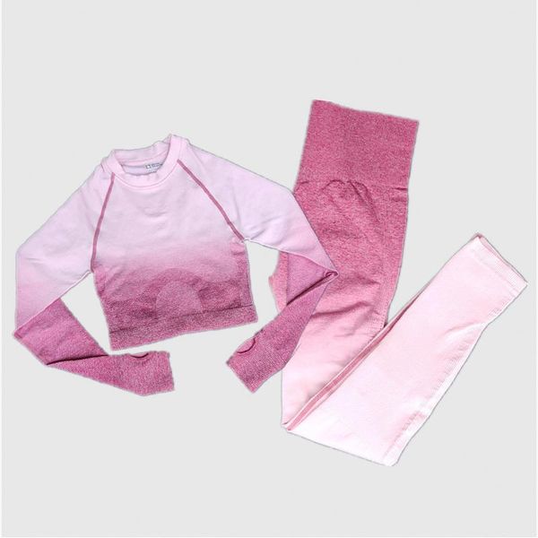 women seamless yoga set gym ombre gradient high waist leggings+long sleeve + bra workout sport suit women fitness set wmtrhm xhlove
women seamless yoga set gym ombre gradient high waist leggings+long sleeve + bra workout sport suit women fitness set wmtrhm xhlove