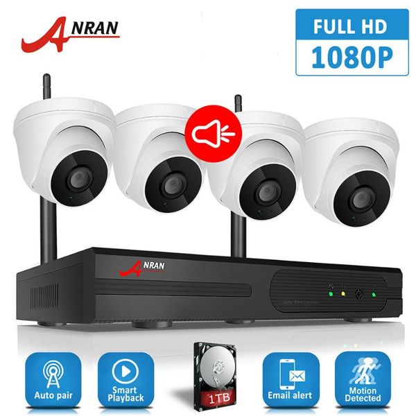 wireless camera kits anran 8ch cctv ip security audio system nvr 1080p hd indoor outdoor dome with hdd
wireless camera kits anran 8ch cctv ip security audio system nvr 1080p hd indoor outdoor dome with hdd