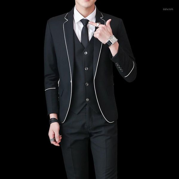 mens suit 3 piece set large size 5xl business wedding banquet suits jacket men + pants + vest male blazer sets1, White;black
mens suit 3 piece set large size 5xl business wedding banquet suits jacket men + pants + vest male blazer sets1, White;black