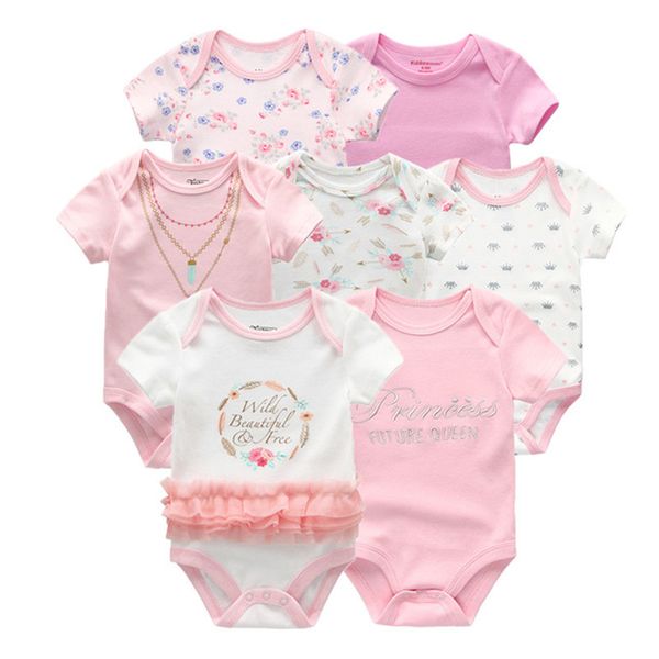 2020 baby girl clothes 7pcs newbron cotton baby boy clothes short sleeve clothing sets print bodysuits roupa de bebeq1221, White
2020 baby girl clothes 7pcs newbron cotton baby boy clothes short sleeve clothing sets print bodysuits roupa de bebeq1221, White